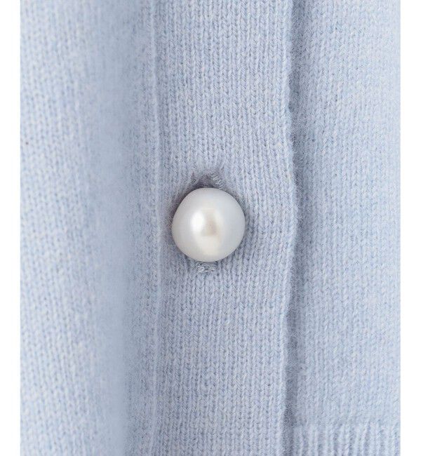 BEIGE,「【WEB限定・洗える】ALSACE / パール釦ウールニットカーディガン」|カーディガン|