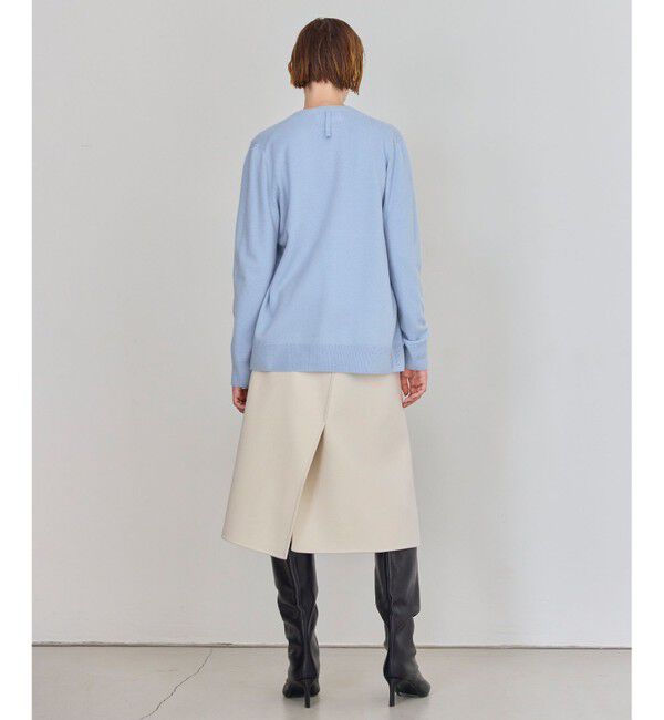 BEIGE,「【WEB限定・洗える】ALSACE / パール釦ウールニットカーディガン」|カーディガン|