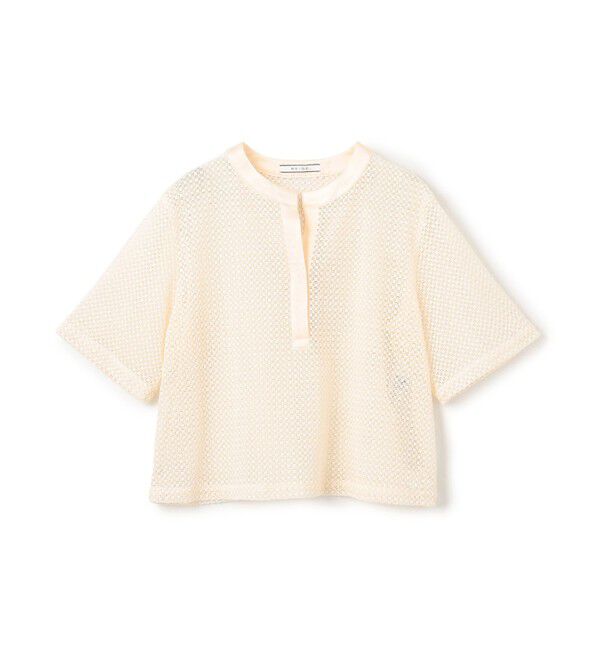 BEIGE,「NIGELLA / 異素材MIXコットンレースブラウス」|シャツ・ブラウス|