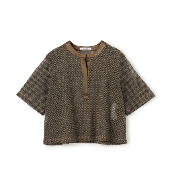 BEIGE,「NIGELLA / 異素材MIXコットンレースブラウス」|シャツ・ブラウス|