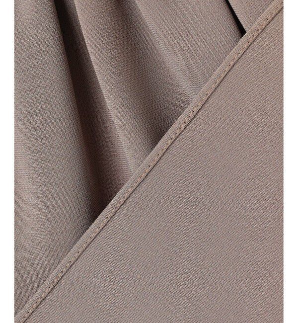 BEIGE,「【洗える】ACHILLEA / ペプラムバックファスナーブラウス」|シャツ・ブラウス|