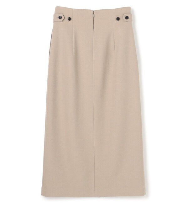 BEIGE,「【VERY NaVY12月号掲載】BUNNELL / ウールハイウエストタブボタンスカート」|スカート|