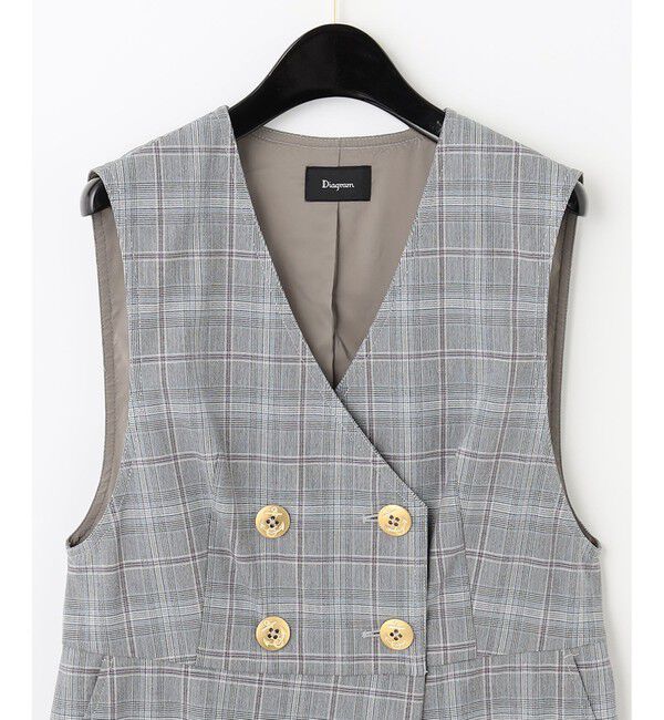 Diagram「ダブルブレストサロペット」|オールインワン|