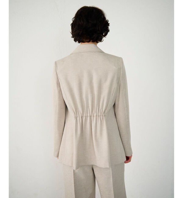 Diagram「麻調バックギャザージャケット」|テーラードジャケット|