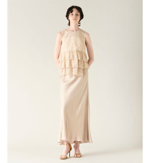 GRACE CONTINENTAL「レースギャザートップ」|その他|