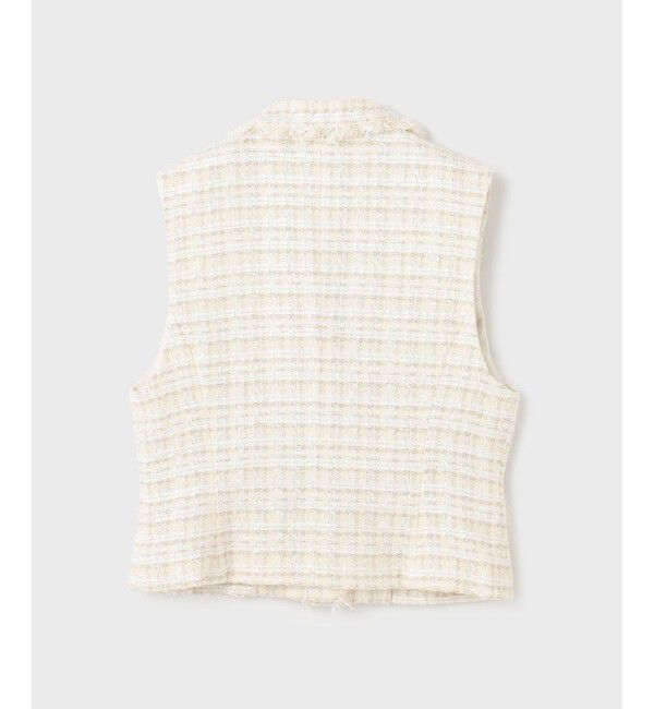 GRACE CONTINENTAL「ツイードベスト」|ベスト・ジレ|