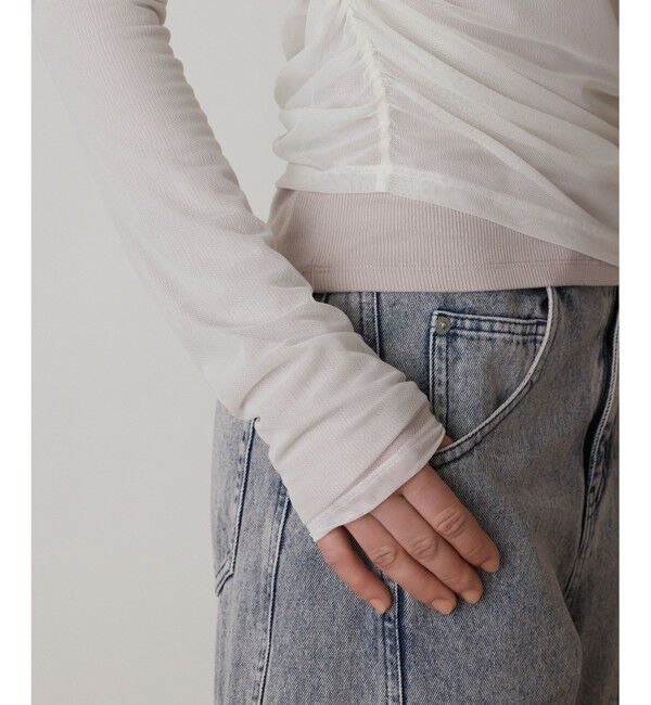  「レイヤードカットトップ」|Tシャツ・カットソー|