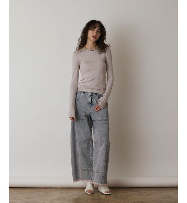  「レイヤードカットトップ」|Tシャツ・カットソー|