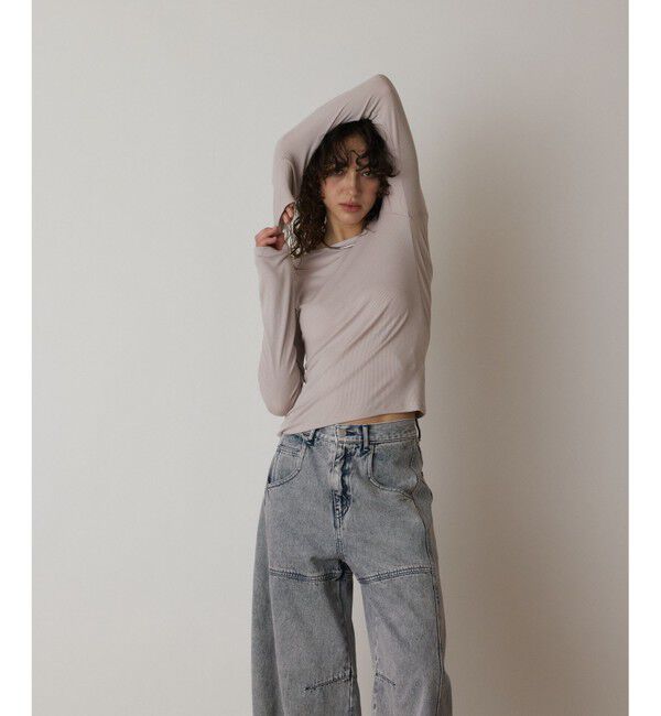  「レイヤードカットトップ」|Tシャツ・カットソー|