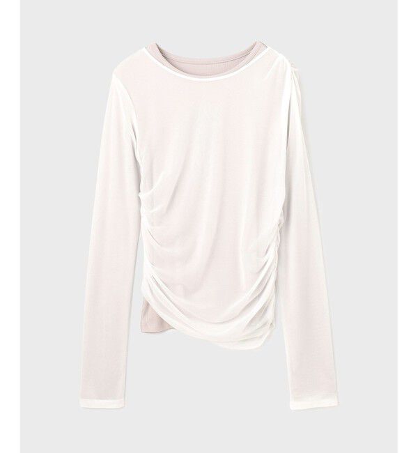  「レイヤードカットトップ」|Tシャツ・カットソー|