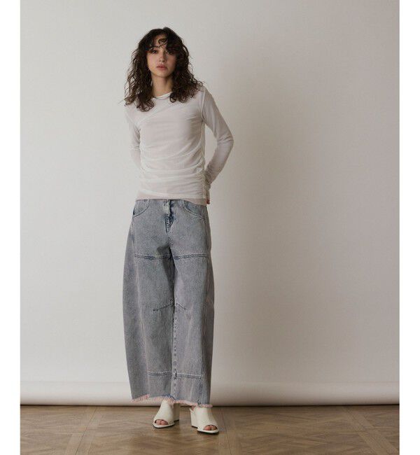  「レイヤードカットトップ」|Tシャツ・カットソー|