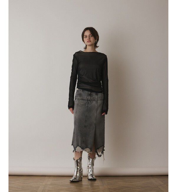  「レイヤードカットトップ」|Tシャツ・カットソー|