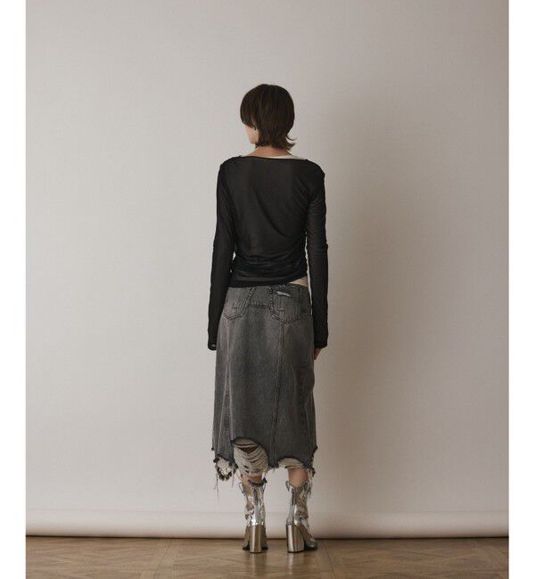  「レイヤードカットトップ」|Tシャツ・カットソー|