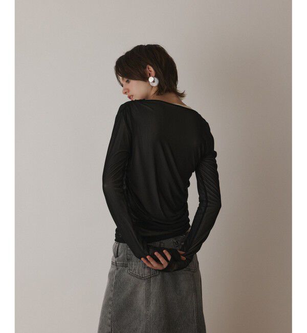  「レイヤードカットトップ」|Tシャツ・カットソー|