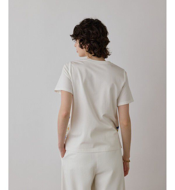 Diagram「スカーフプリントコンビトップ」|Tシャツ・カットソー|