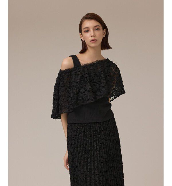 Diagram「レースケープカットトップ」|その他|ブラック
