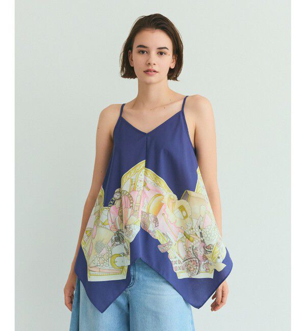 Grace Class「ジュエリースカーフキャミ」|その他|