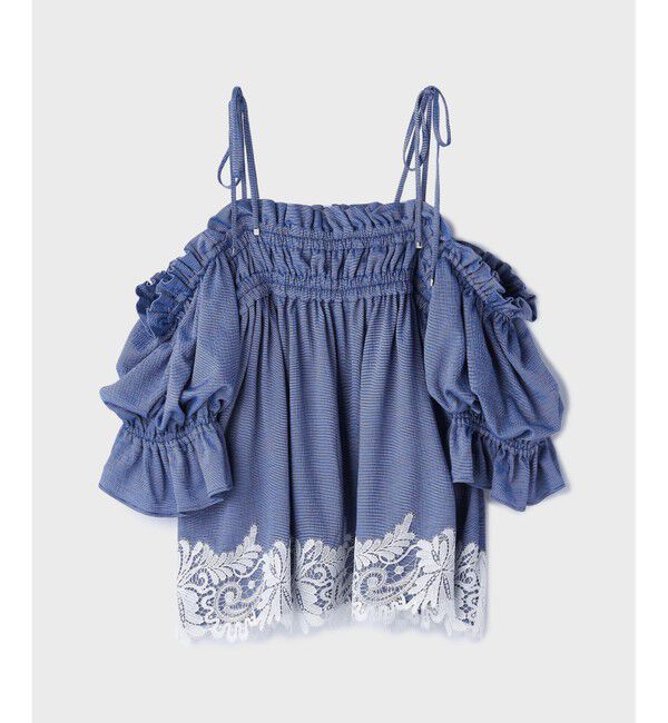 GRACE CONTINENTAL「ギャザーフレアトップ」|その他|