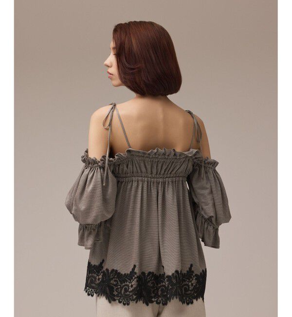 GRACE CONTINENTAL「ギャザーフレアトップ」|その他|