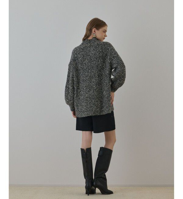 GRACE CONTINENTAL「フリンジケープニットトップ」|ニット・セーター|