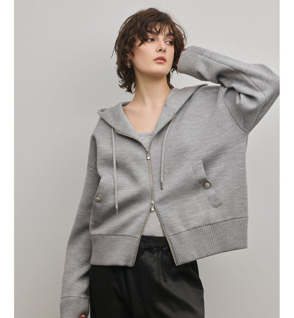 Diagram「フォルムニットパーカー」|パーカー|グレー