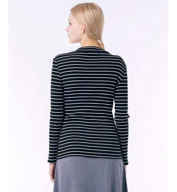 LACOSTE「モックネックロングスリーブTシャツ」|Tシャツ・カットソー|