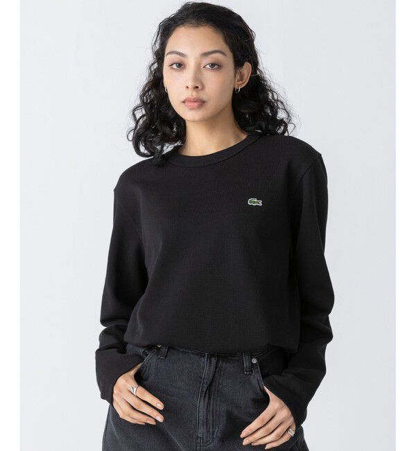 LACOSTE「クラシックフィット ビッグピケ ロングスリーブTシャツ」|Tシャツ・カットソー|