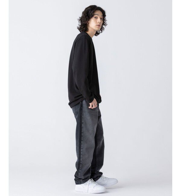 LACOSTE「クラシックフィット ビッグピケ ロングスリーブTシャツ」|Tシャツ・カットソー|