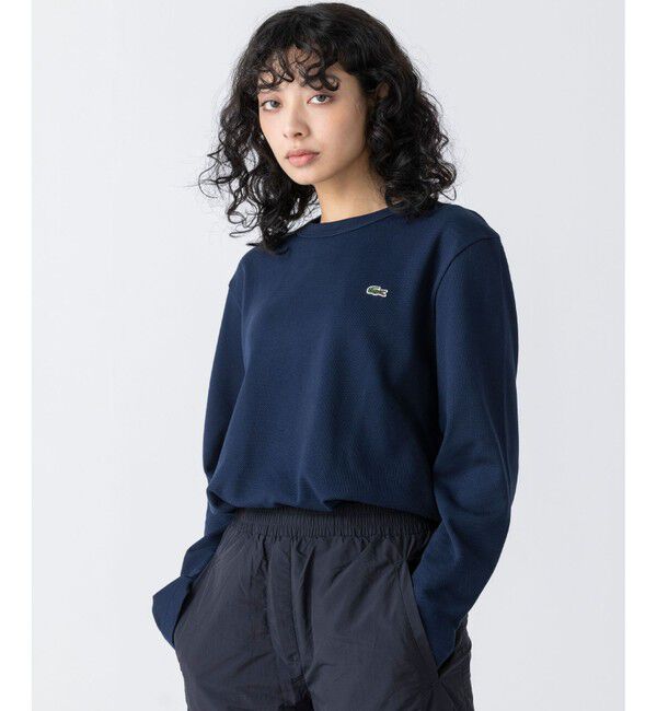 LACOSTE「クラシックフィット ビッグピケ ロングスリーブTシャツ」|Tシャツ・カットソー|