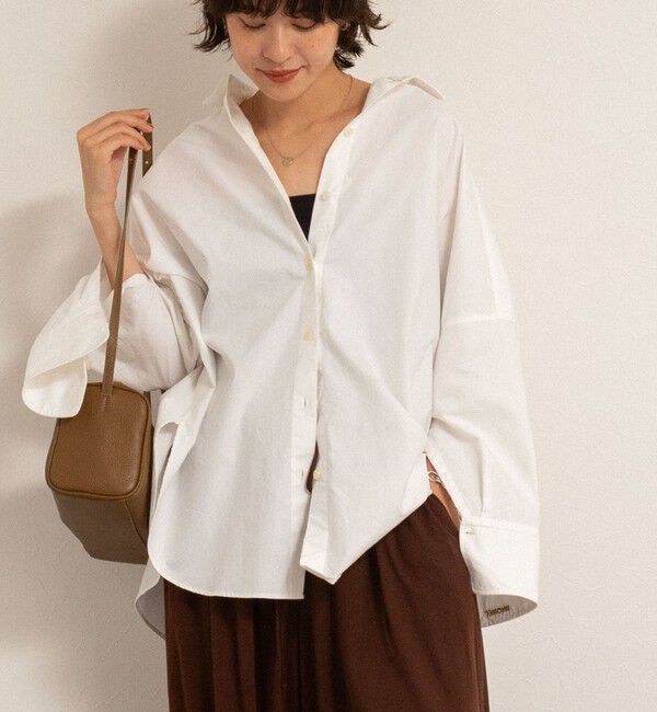 NOLLEY'S「【MAQWEL/マクウェル】オックスシャツ」|シャツ・ブラウス|