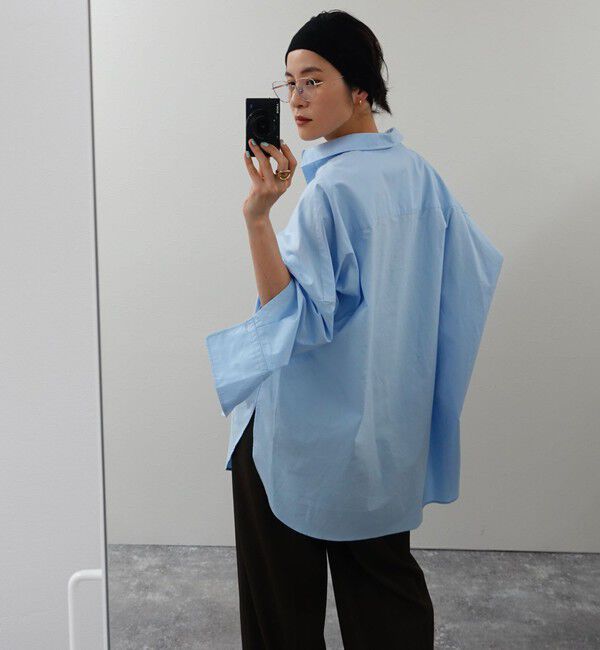 NOLLEY'S「【MAQWEL/マクウェル】オックスシャツ」|シャツ・ブラウス|