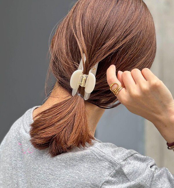 NOLLEY'S「【WEB STAFF守屋☆別注アイテム】カラークリップ」|ヘアバンド|