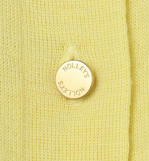 NOLLEY'S「《手洗い可能》《アンサンブル対応》18G天竺ゆったりVネックカーディガン」|カーディガン|