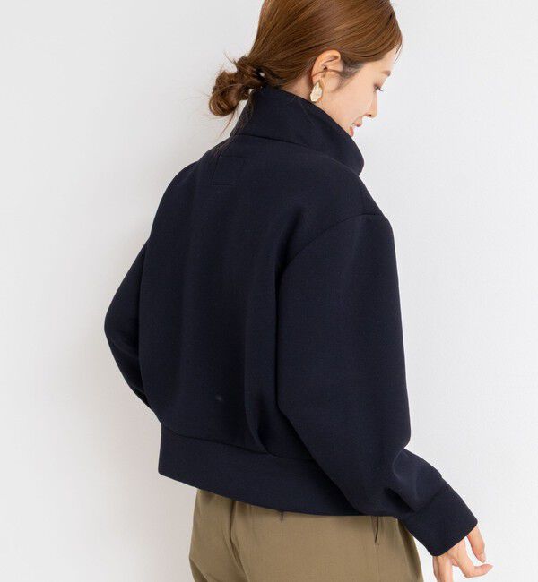 NOLLEY'S「《セットアップ対応》ウォッシャブルエアボールスタンドジップブルゾン」|ブルゾン・スタジャン|