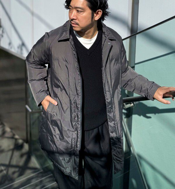 NOLLEY'S goodman「【TAION/タイオン】別注ダウンステンカラーコート 25AW」|ダウン|