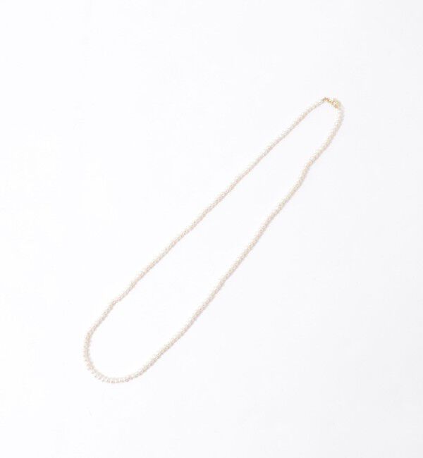 grace grace「淡水パールロングネックレス」|ネックレス|