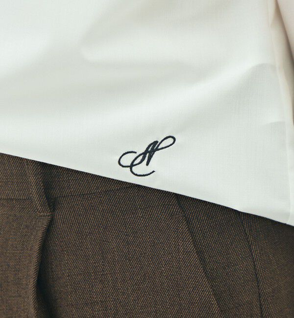 NOLLEY'S「ウォッシャブルリボン付きシャツ」|シャツ・ブラウス|