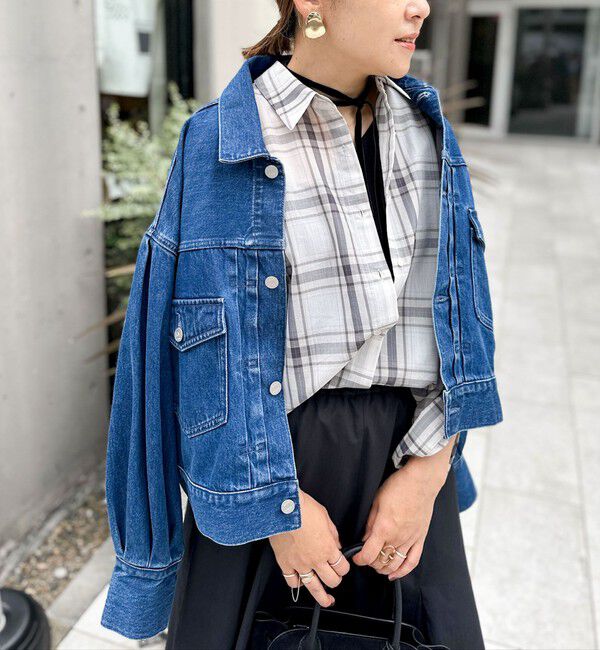 NOLLEY'S「ウォッシャブルリボン付きチェックシャツ」|シャツ・ブラウス|