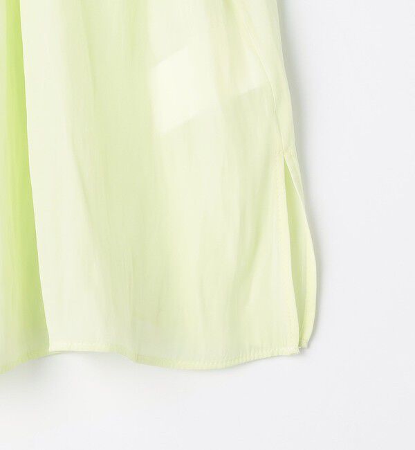 NOLLEY'S「ウォッシャブル2WAY割繊衿フリルブラウス」|シャツ・ブラウス|