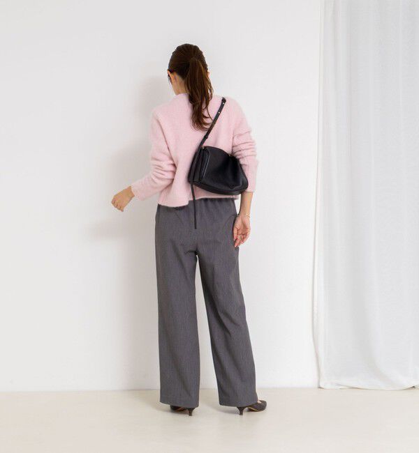 NOLLEY'S「ウォッシャブル裏起毛イージーワイドパンツ」|その他|