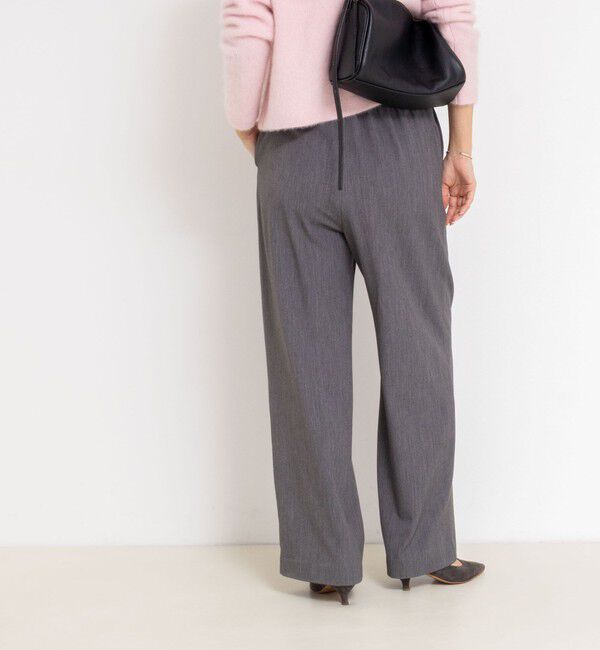 NOLLEY'S「ウォッシャブル裏起毛イージーワイドパンツ」|その他|