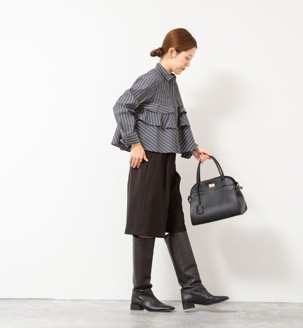 NOLLEY'S「【MARILYN MOON/マリリーンムーン】layered raffle blouse」|シャツ・ブラウス|