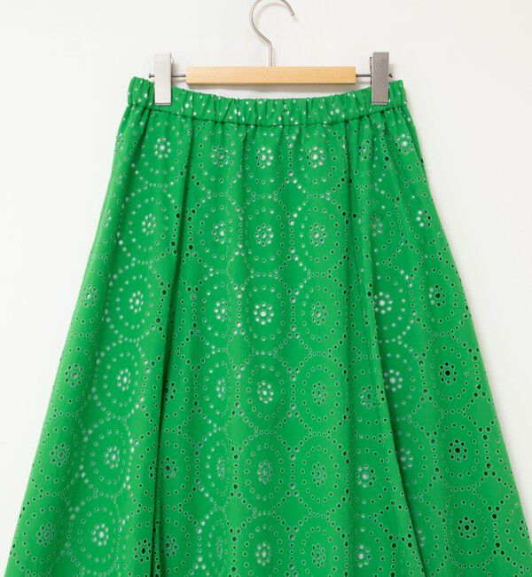 NOLLEY'S「《セットアップ対応》ウォッシャブルレースフレアスカート」|フレア|