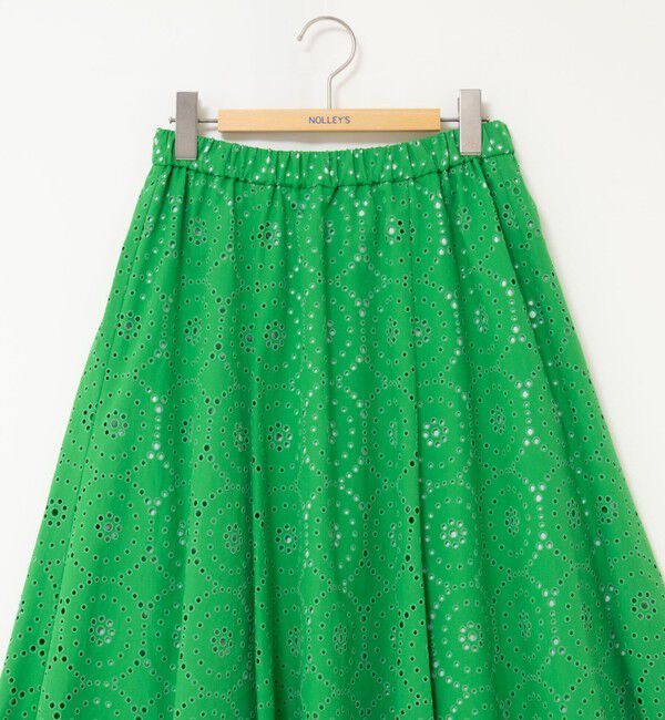 NOLLEY'S「《セットアップ対応》ウォッシャブルレースフレアスカート」|フレア|