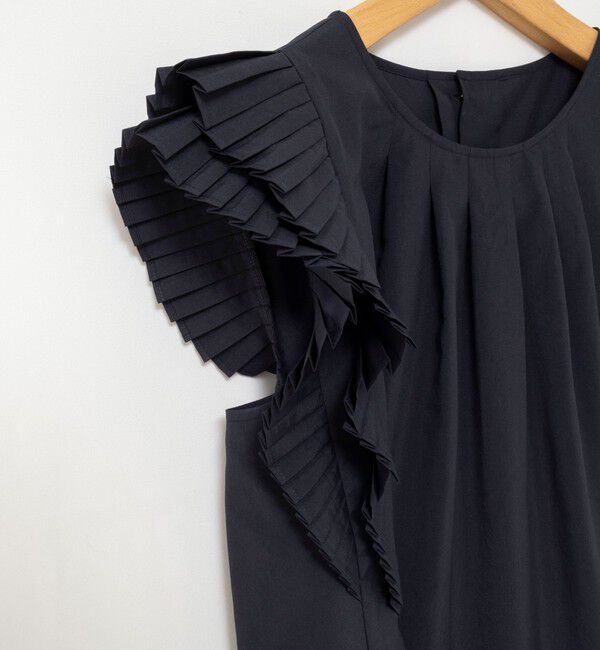 NOLLEY'S「ウォッシャブル高機能袖プリーツブラウス」|シャツ・ブラウス|