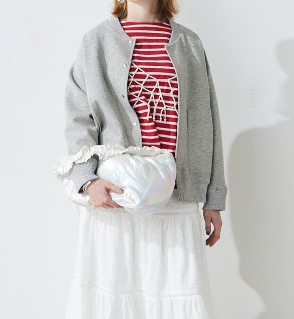 fredy emue「ソフトパテッドシャーリングショルダーバッグ」|ショルダー・メッセンジャー|