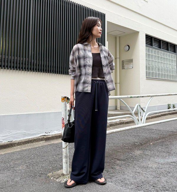 fredy emue「ウエストレイヤードイージーパンツ」|チノ|