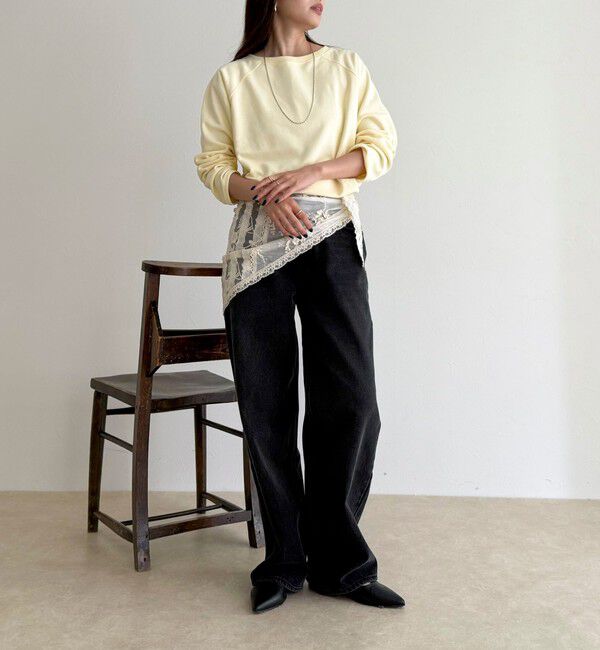 fredy emue「ミニ裏毛クロップドスウェットプルオーバー」|スウェット・ジャージ|