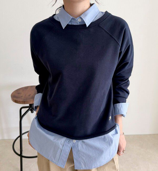 fredy emue「ミニ裏毛クロップドスウェットプルオーバー」|スウェット・ジャージ|