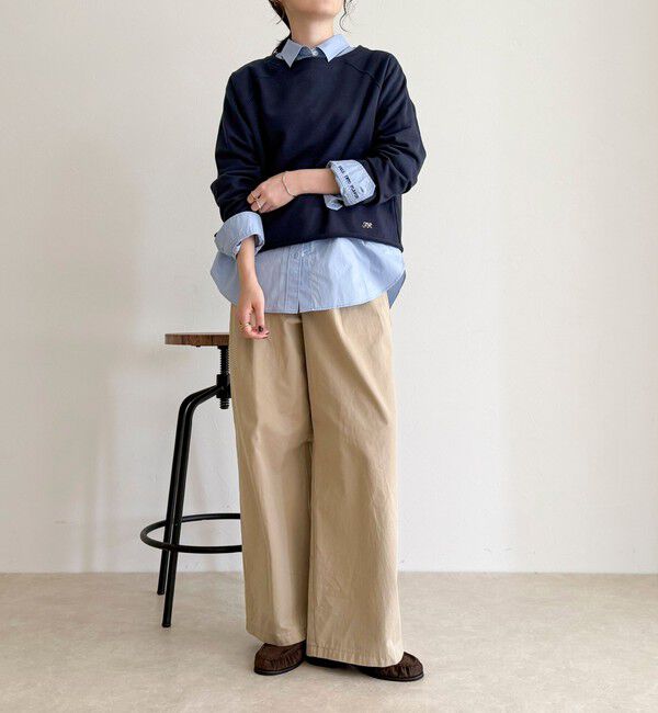 fredy emue「ミニ裏毛クロップドスウェットプルオーバー」|スウェット・ジャージ|